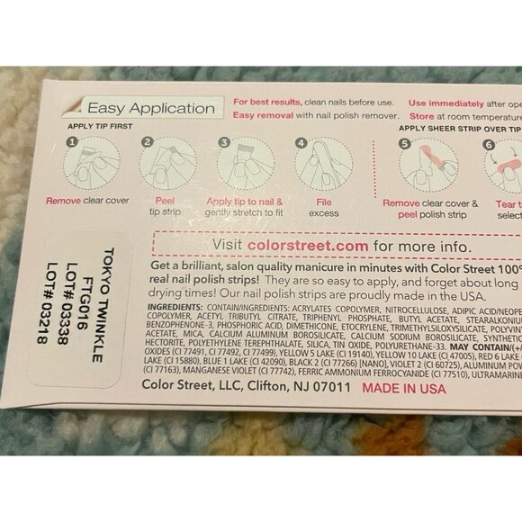 Color Street French Manicure‎ Nail Strips - Picture 4 of 4